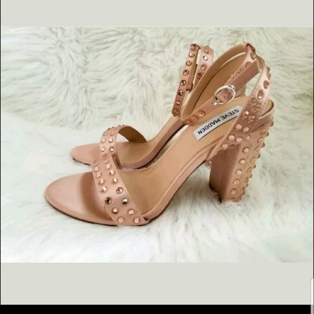 Steve Madden Maeryn Blush Satin